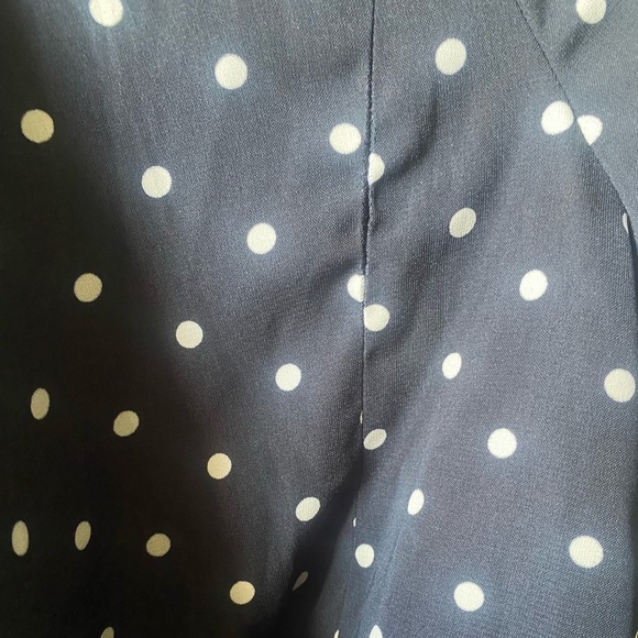 Black and Cream polka dot Forever 21+ open blazer, NWOT, sz 3X - Picture 6 of 6